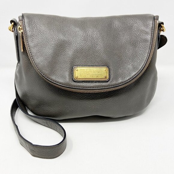 MARC BY MARC JACOBS Q Natasha Crossbody Dark Gray - Picture 1 of 14